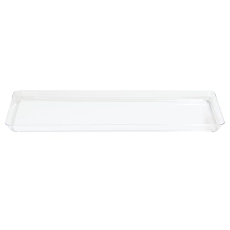 Clear Serving Tray, 15.5x6, 6PK